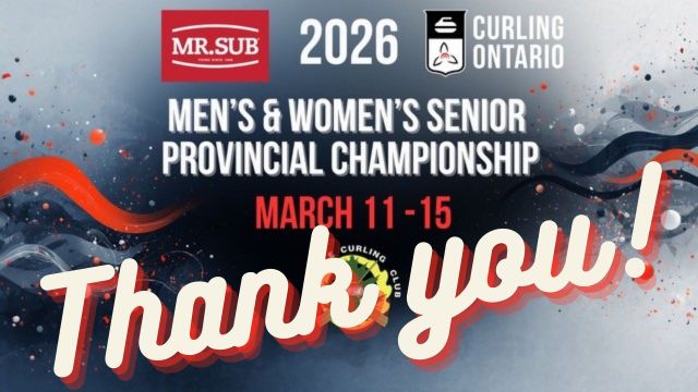 2026 Ontario Senior Curling Championships at the Oakville Curling Club